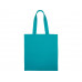 Сумка для шопинга Carryme 140 хлопковая, 140 г/м2, бирюзовый 320C NEW с нанесением логотипа компании