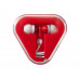 Наушники "Rebel", красный с нанесением логотипа компании