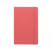 Записная книжка Moleskine Classic (в линейку) в твердой обложке, Large (13х21см), розовый с нанесением логотипа компании
