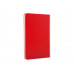 Записная книжка Moleskine Classic (в линейку) в твердой обложке, Large (13х21см), красный с нанесением логотипа компании