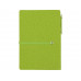 Набор стикеров А6 "Write and stick" с ручкой и блокнотом, зеленое яблоко с нанесением логотипа компании