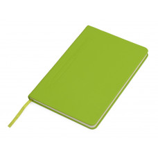 Блокнот А5 "Magnet" 14,3*21 с магнитным держателем для ручки, зеленое яблоко с нанесением логотипа компании