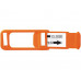 Блокер для камеры, оранжевый с нанесением логотипа компании