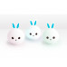 Rombica LED Bunny, белый с нанесением логотипа компании