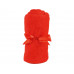 Плед в чехле «Уют», красный с нанесением логотипа компании