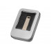 Коробка для флеш-карт с мини чипом «Этан», серебристый с нанесением логотипа компании