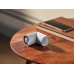 Беспроводная колонка Ray Speaker, серебристый с нанесением логотипа компании Беспроводная колонка Ray Speaker, серебристый с нанесением логотипа компании