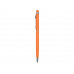 Ручка-стилус металлическая шариковая "Jucy", оранжевый с нанесением логотипа компании