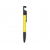 Ручка-стилус металлическая шариковая многофункциональная (6 функций) «Multy», желтый с нанесением логотипа компании