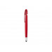 Ручка-стилус шариковая "Rio", красный с нанесением логотипа компании