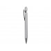 Ручка-стилус металлическая шариковая "Sway  Monochrome" с цветным зеркальным слоем, серебристый с белым с нанесением логотипа компании