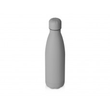 Вакуумная термобутылка "Vacuum bottle C1", soft touch, 500 мл, серый с нанесением логотипа компании