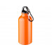 Бутылка "Oregon" с карабином 400мл, оранжевый с нанесением логотипа компании