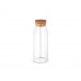 JASMIN 1000. Стеклянная бутылка 1 л, натуральный с нанесением логотипа компании