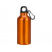 Бутылка "Oregon" с карабином 400мл, оранжевый (Р) с нанесением логотипа компании