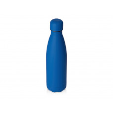 Вакуумная термобутылка "Vacuum bottle C1", soft touch, 500 мл, синий классический