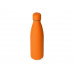 Вакуумная термобутылка "Vacuum bottle C1", soft touch, 500 мл, оранжевый с нанесением логотипа компании