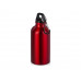 Бутылка "Hip S" с карабином 400мл, красный с нанесением логотипа компании