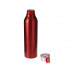 Спортивная алюминиевая бутылка Grom, красный с нанесением логотипа компании