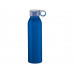Спортивная алюминиевая бутылка Grom, ярко-синий с нанесением логотипа компании
