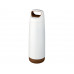 Спортивная медная бутылка с вакуумной изоляцией Valhalla объемом 600 мл, белый (Р) с нанесением логотипа компании
