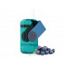 Бутылка для воды JUICY DRINK BOX, голубой с нанесением логотипа компании