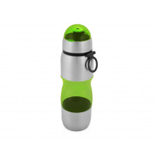 Бутылка спортивная "Движение" 650мл, зеленый (Р) с нанесением логотипа компании