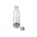 Бутылка для воды "Cogy", 700мл, тритан, сталь, серебристый с нанесением логотипа компании