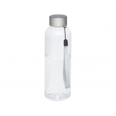 Bodhi бутылка для воды из вторичного ПЭТ объемом 500 мл - прозрачный с нанесением логотипа компании