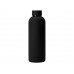 Вакуумная термобутылка "Cask" Waterline, soft touch, 500 мл, черный (Р) с нанесением логотипа компании