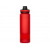 Бутылка «Misty» с ручкой, 850 мл, красный с нанесением логотипа компании