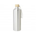 Бутылка для воды Malpeza из переработанного алюминия, 1000 мл - Серебряный с нанесением логотипа компании