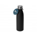 Стальная бутылка "Rely", 650 мл, черный матовый (P) с нанесением логотипа компании