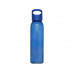 Спортивная бутылка Sky из стекла объемом 500 мл, cиний (Р) с нанесением логотипа компании