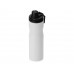 Бутылка для воды «Supply» Waterline, нерж сталь, 850 мл, белый/черный с нанесением логотипа компании