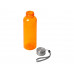 Бутылка для воды Kato из RPET, 500мл, оранжевый с нанесением логотипа компании