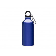 Алюминиевая бутылка ATHLETIC с карабином, 400 мл, королевский синий