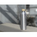 Бутылка для воды Malpeza из переработанного алюминия, 1000 мл - Серебряный с нанесением логотипа компании