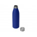 Стальная бутылка "Rely", 650 мл, синий матовый (P) с нанесением логотипа компании