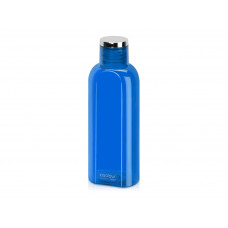 Бутылка для воды FLIP SIDE, 700 мл, голубой с нанесением логотипа компании