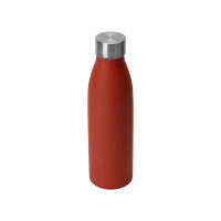 Стальная бутылка "Rely", 650 мл, красный матовый