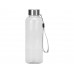 Бутылка для воды Kato из RPET, 500мл, прозрачный с нанесением логотипа компании