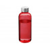 Бутылка «Spring» 630мл, красный прозрачный с нанесением логотипа компании