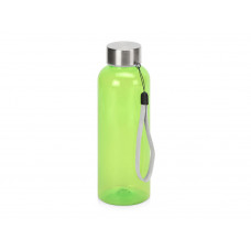 Бутылка для воды Kato из RPET, 500мл, зеленое яблоко с нанесением логотипа компании