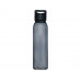 Спортивная бутылка Sky из стекла объемом 500 мл, черный с нанесением логотипа компании