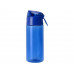 Спортивная бутылка с пульверизатором "Spray", 600мл, Waterline, синий с нанесением логотипа компании