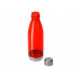 Бутылка для воды "Cogy", 700мл, тритан, сталь, красный с нанесением логотипа компании
