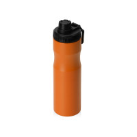 Бутылка для воды «Supply» Waterline, нерж сталь, 850 мл, оранжевый/черный