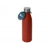 Стальная бутылка "Rely", 650 мл, красный матовый с нанесением логотипа компании