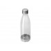 Бутылка для воды "Cogy", 700мл, тритан, сталь, серебристый с нанесением логотипа компании